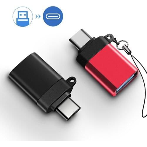 USB Type C OTG Adapter for Xiaomi Redmi Note 9 Pro Mi11 Mi 11 Huawei P40 Samsung S21 S20 Ultra Oneplus 8 One Plus 8T USBC Typec