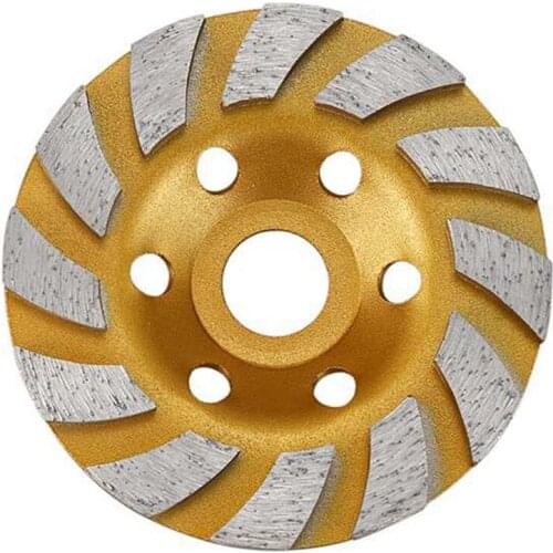 2PCS Diamond Grinding Disc Angle Grinder Polishing Pads Marble Cement Concrete Floor Grinding Wheel Bowl Grinding Pads