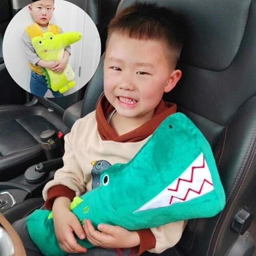 Car Styling Seat Belt Cover Neck Pillow Shoulder Protector Cute Cartoon Car Safety Belt Shoulder Pad Harness Cushion Strap Cover