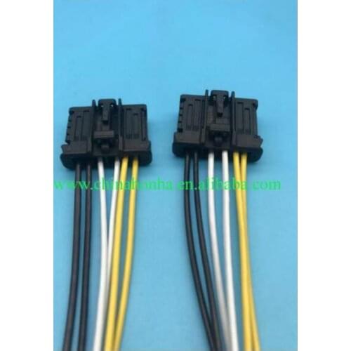 Free shipping 5/10/20pcs 6 pin 1606248780 Car Rear Tail Light Loom connector with wire