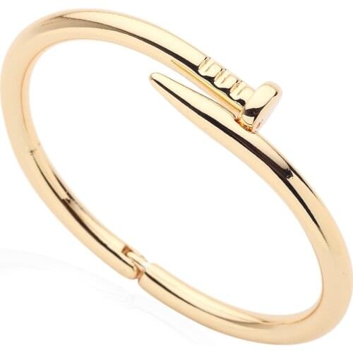 Nail Shape Bracelet Unisex Man Women Jewelry Cute Pretty Darling Melodious Gracious Adorable Nice Good Useful