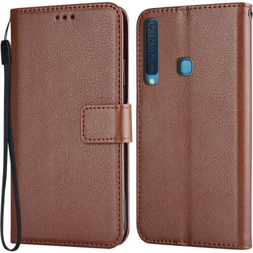 A9 2018 Case Flip Leather Case on For Samsung Galaxy A9 2018 A920 6.3'' Cover on For Samsung A9 2018 Back Case Etui