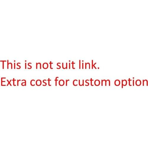 Extra cost for custom options