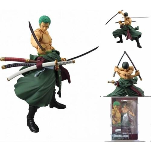 Joint Movable Figure Pvc Action Model Gift Collection Decoration Movable Hawkeye Boxed Three Sword Flow Chlorella Head Figure