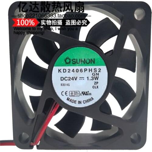 KD2406PHS2 .GN new original 6015 24V 1.3W 6 Limi inverter fan