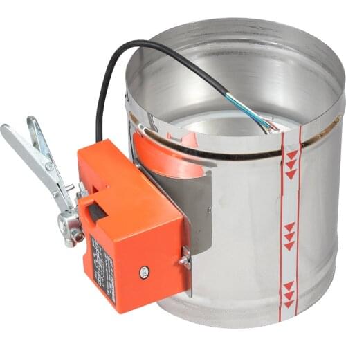 Motorized damper 220v 16NM hvac electric air vent volume control damper ventilation vmc ducting diameter 51 - 400 mm
