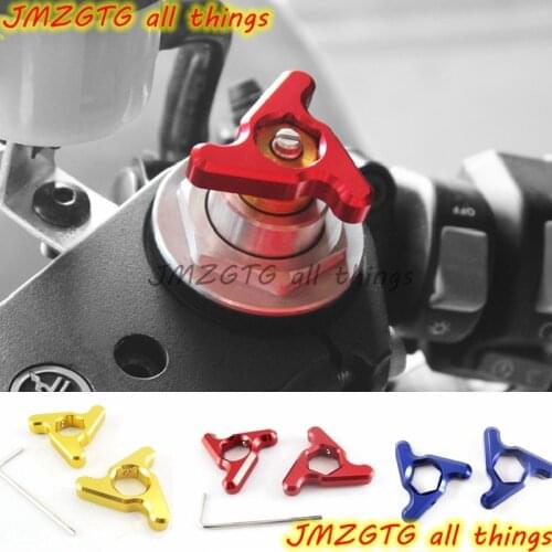 CNC Front Fork Preload Adjusters For YAMAHA R6 1999-2007 FZ1 2005 MT-01 TDM900