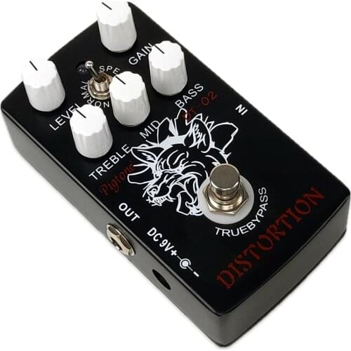 Pigtone PP-30 Mar Distortion Effect Pedal Modulator Electric Guitar Accessories Effects Pedals Real Bypass