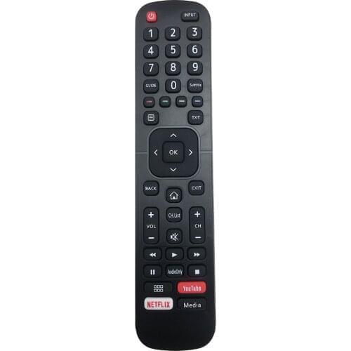 Remote Control Replace For Hisense LED Smart TV H32A5600 H43A6100 H43A6140 H43B7100 H50B7300 H55B7500