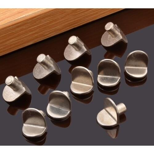 20pcs Adjustable Metal Shelf Holder shelfs brackets for glass shelves Cabinet furniture hardware right angle layer studs pegs