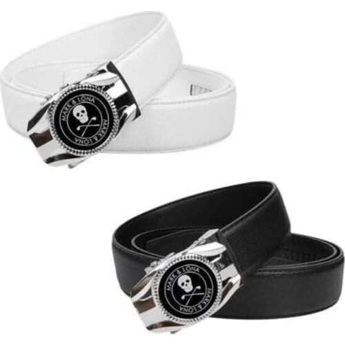 Golf clothing belt Mens and womens universal golf leather belt