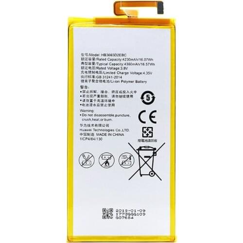 Replacement Phone Battery HB3665D2EBC For Huawei P8 MAX 4G W0E13 T40 P8MAX 4230mAh