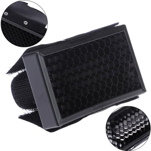 Honey Comb Grid FlashLight Flash Diffuser Softbox Bouncer for Speedlight