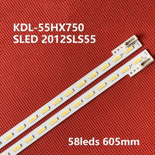 Led backlight STRIP For so ny 55"TV KDL-55HX750 LJ64-03374AB SLED 2012SLS55 7030 58lamp