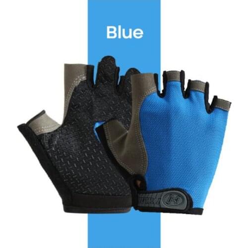 Half-finger Cycling Gloves Non-slip Anti-sweat Mens And Womens Breathable Anti-impact Sports Gloves Low Price And High Quality