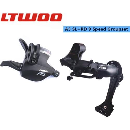 LTWOO A5 SL+RD Rear Derailleur SGS 9 Speed Shifter Lever Right For Mountain Bike Bicycle Controller A5 Compatible With MTB SRAM