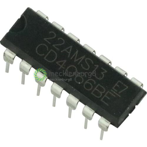 10PCS NEW CD4066BE CD4066 DIP-14 CMOS QUAD BILATERAL SWITCH