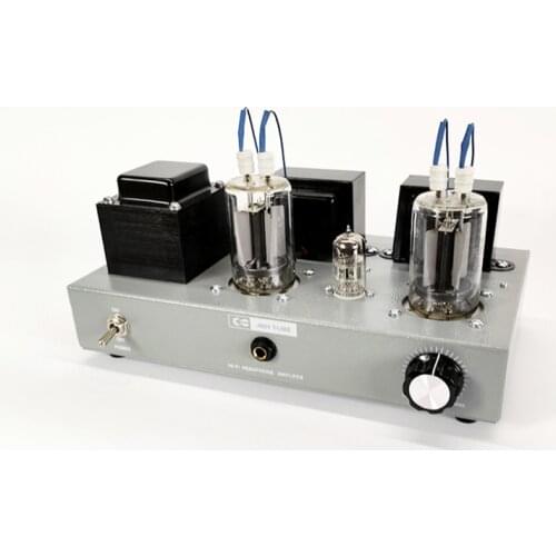 2020 New Vacuum tube 6n2+fu19 Single ended tube power amplifier With 1w headphone amplifier output