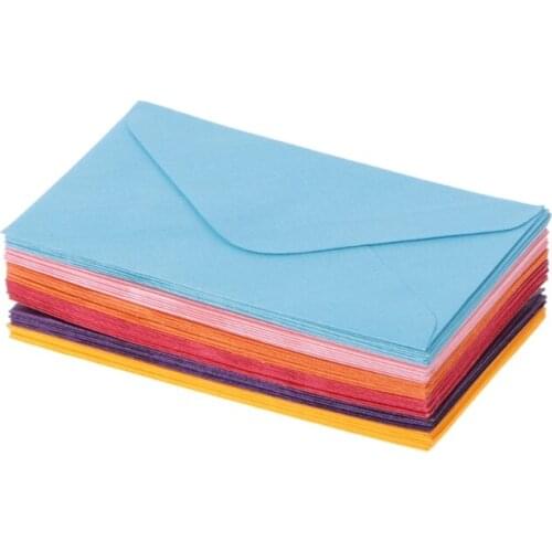 50Pcs Retro Blank Mini Paper Envelopes Wedding Party Invitation Greeting Cards Gift