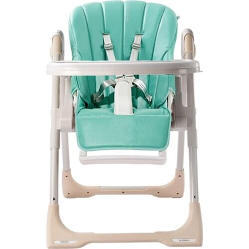836 Children Dining Chair Multi-functional Portable Foldable Baby Dining Chair 8500 Green