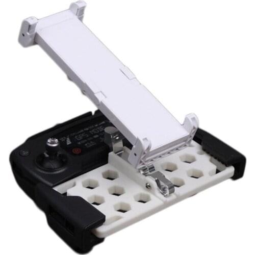 Smartphone Tablet Mount Stand Holder Bracket for DJI Mavic Pro Mavic Air Mavic 2 Mavic 2 Pro & SPARK - White