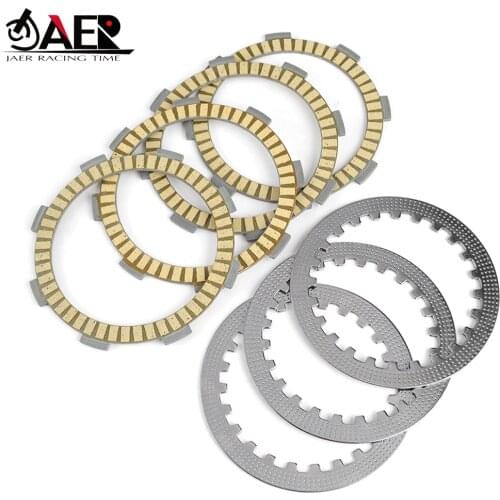 Clutch Friction Disc Plate Kit for Yamaha XT125X XT125R XT 125 X R 2007-2011 YBR125 ED Custom ATV YFM125R RAPTOR 125 5VLE632100