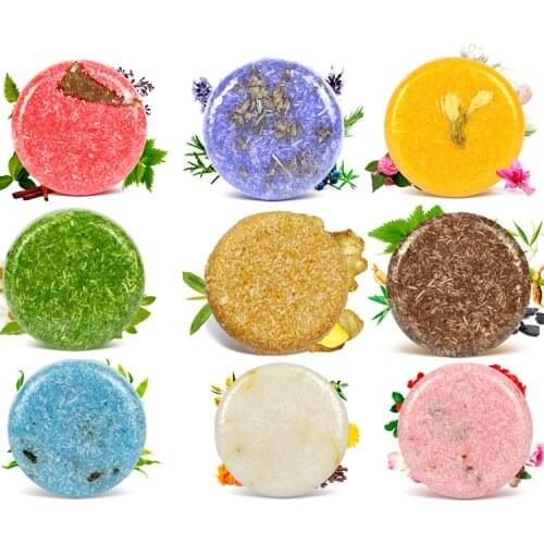 New Polygonum Essence Hair Darkening Shampoo Bar Soap Natural Organic Mild Formula Hair Shampoo Gray Hair Reverse Hair Cleansing