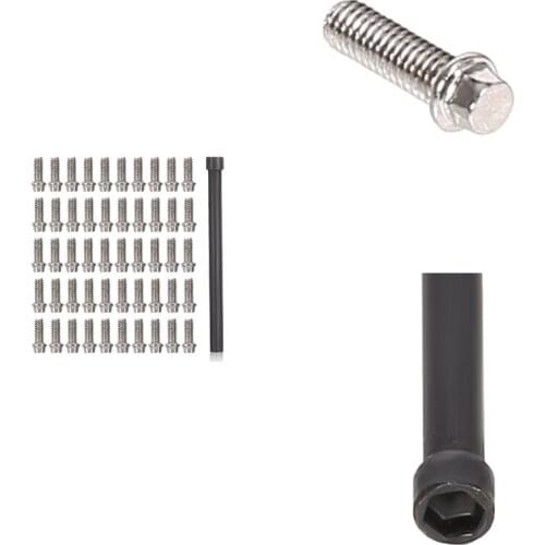 FBIL-Metal Screws 1.9 2.2 Wheel Rims for 1/10 RC Car Crawler Traxxas TRX4 TRX6 Axial SCX10 90046 AXI03007