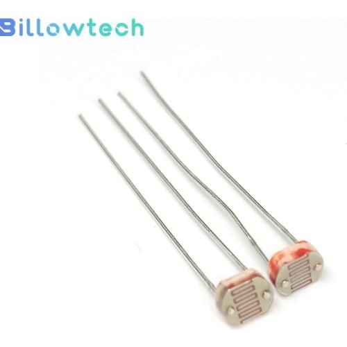 50PCS LDR Photo Light Sensitive Resistor Photoelectric Photoresistor 5528 GL5506 5516 5537 5539 For Arduino