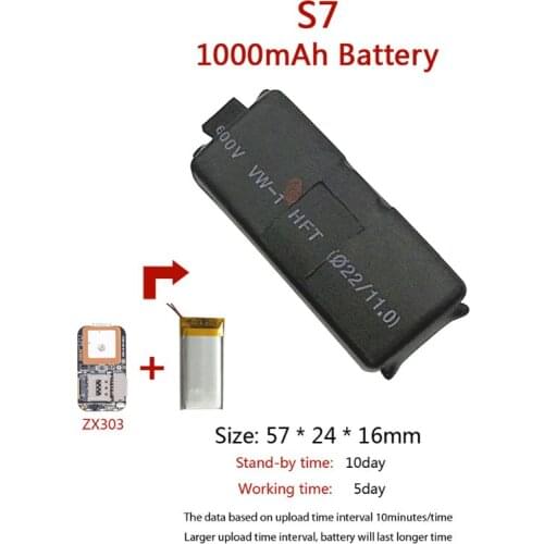 1 Set S3 S7 GPS Tracker GSM AGPS Wifi LBS Locator Free Web APP Tracking Voice Recorder ZX303 PCBA Inside