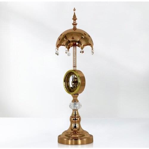 European metal clock furnishings living room bedroom household fashion creativity American light luxury table watches