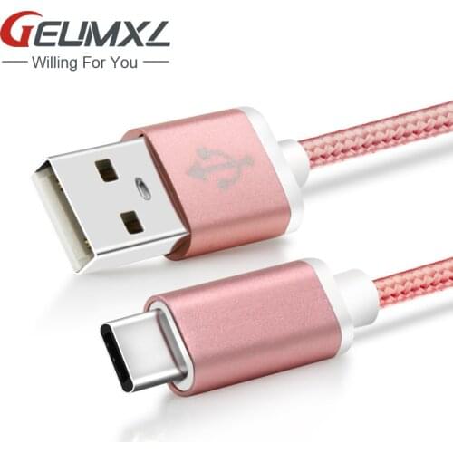 USB Type C Cable Nylon Metal Type-C Sync Fast Charge for OnePlus 3T 3 2 ZUK Z2 /Lumia 950XL/950 /ASUS Zenfone 3 Delux Ultra