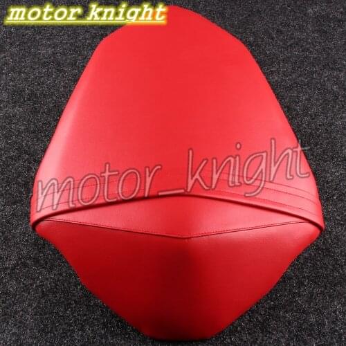 Leather Rear Passenger Seat Soft Cushion Fit KAWASAKI Z800 13-16 Red Pillion