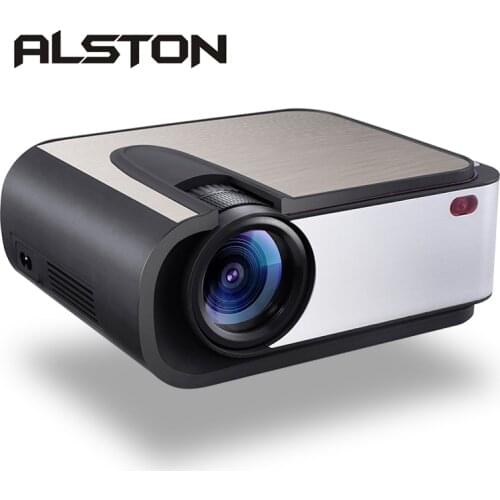 ALSTON H89 Full HD LED Projector 2200 Lumens LED Video Projector Home Cinema WIFI Miracast/Airplay USB AV SD HDMI-compatible VGA