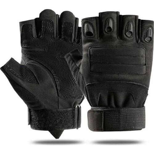 Tactical Gloves Men Women Outdoor Fingerless Protective Sports Training Outdoor Army Military Special Forces Riding Gloves