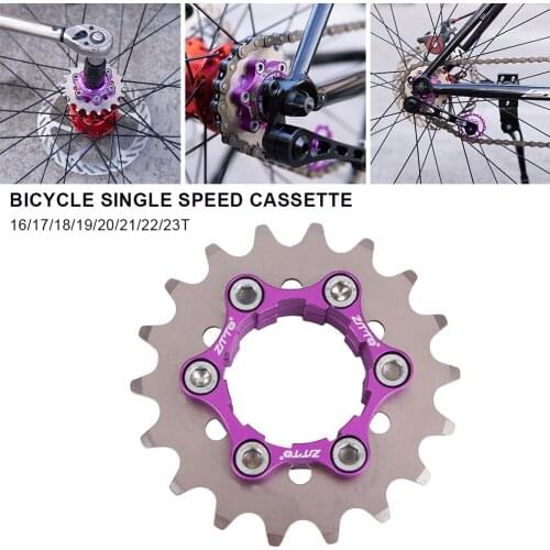 Bicycle Freewheel 16T 17T 18T 19T 20T 21T 22T 23T Single Speed Freewheel Conversion Kit Bicycle BMX Sprocket