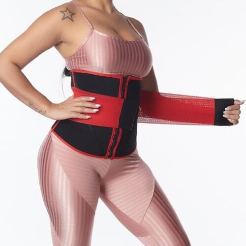 Women Waist Trainer Slimming Trimmer Tummy Waist Cincher Belt Body Shaper Postpartum Corset Sweat Belt support