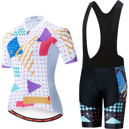 2020 Womens Triathlon Short Sleeve Cycling Jersey Sets Skinsuit Maillot Ropa Ciclismo Bicycle Clothing Bike Clothes Go Pants