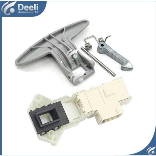 1set new Original for washing machine door switch WD-N80030 WD-T12235D door interlock switch Door Handle