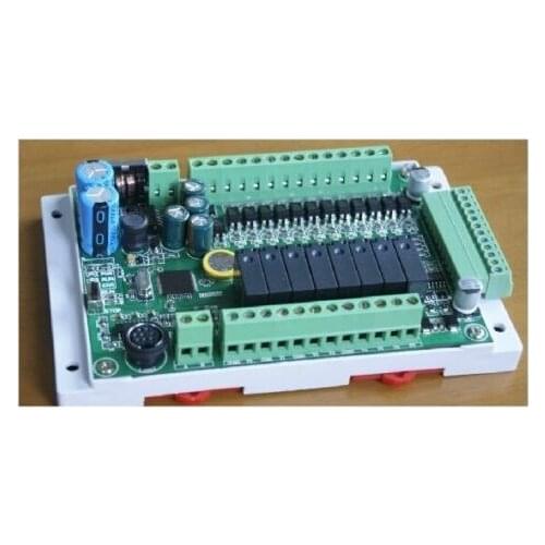 1pcs FX1S 20MR/MT 4AD2DA Module board Clock Modbus 24VDC for Mitsubishi PLC free shipping