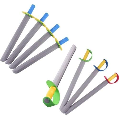 4Pcs/Set Creative EVA Foam Sword Knife Weapon Safe Performance Props Cosplay Toy