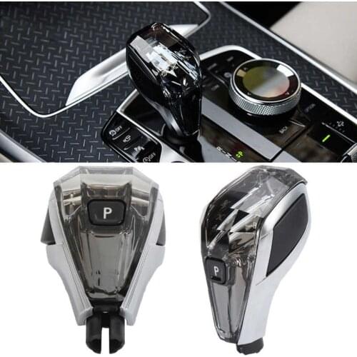 Car Gear Knob Crystal Glass with Start Switch Cover Replacement Crystal Glass for BMW 3/4 Series G22 X5 G05 X6 2021-Present