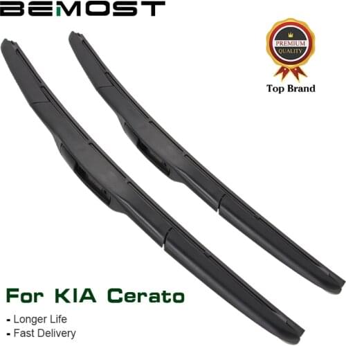 BEMOST Car Wiper Blades For KIA Cerato 2003 2004 2005 2006 2007 2008 2009 2011 2011 2012 2013 2014 2015 2016 2017 2018