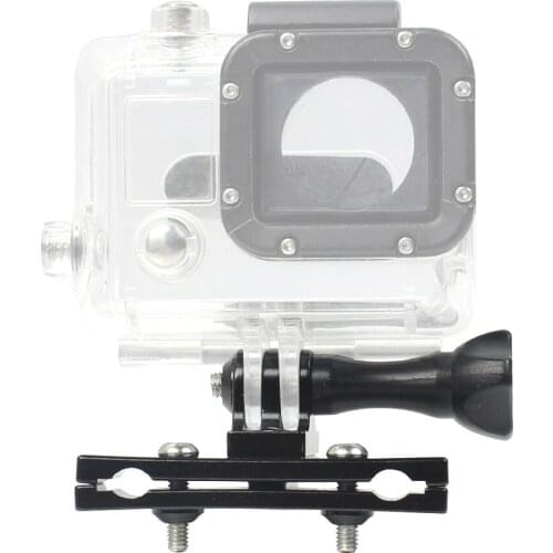 Bicycle Saddle Rail Seat Lock Mount Stabilizer Aluminium with Thumb Knob Screw for Gopro Hero 2 3 3+ 4 Camera SJ4000 FS F13157