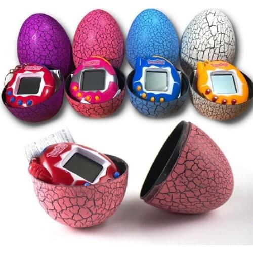 Cool Dinosaur Egg Virtual Cyber Digital Pet Game Toy Digital Electronic Virtual Pet Toy Birthday Christmas Holiday Gift Graceful