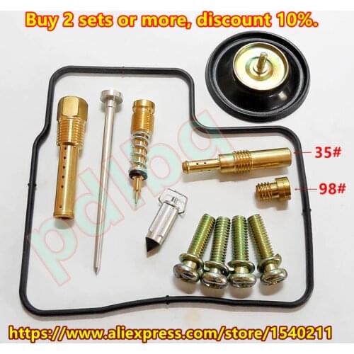 Brand new VLX 400 (Steed 400) V-type cylinder Motorbike Keihin NV400CC VT400 carburetor repair kit Kit