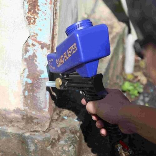 Portable Handheld Pneumatic Anti-Rust Sandblaster Protection Sand Gravity Sandblasting Gun Mini Air Tools Rust Blasting Tool