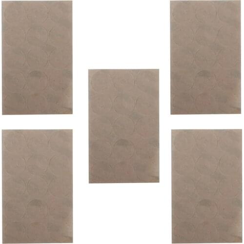 5Sheet Clear Silicone Quilting Ruler Grip-True Grips -Non Slip Adhesive Ring