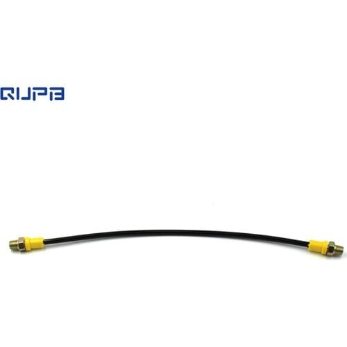 QUPB Airsoft High Pressure Nylon Hose 36cm Long 63MPA/ 9000psi 1/8''NPT Male Thread HNY008