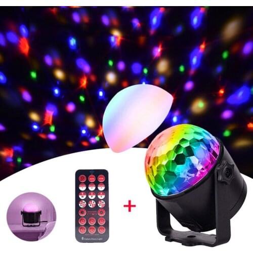 Led Disco Crystal Ball Lamp For Birthday Bars DJ KTV Parties